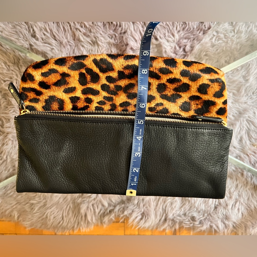 Talbots Leather and Calfskin Folding Clutch - Picture 8 of 11